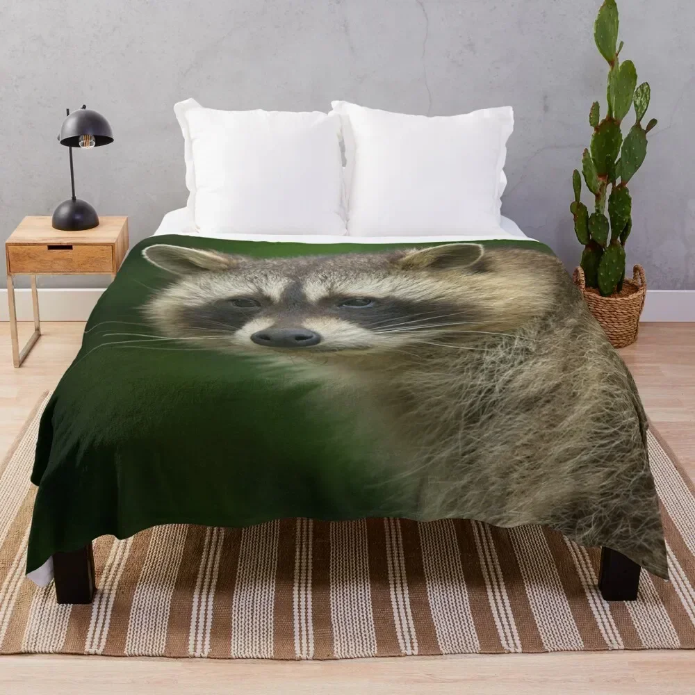 

Raccoon Throw Blanket Vintage christmas decoration Extra Large Throw Blankets