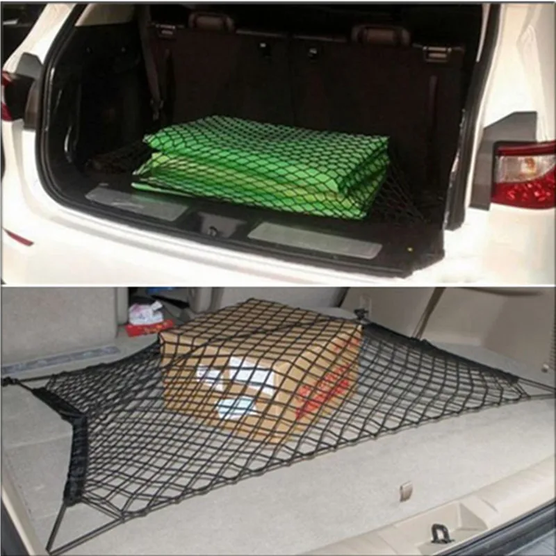 4 HooK Car Trunk Cargo Mesh Net Luggage For KIA RIO k2 sportage R K3 K5 K4 KX5 QL cerato sorento soul