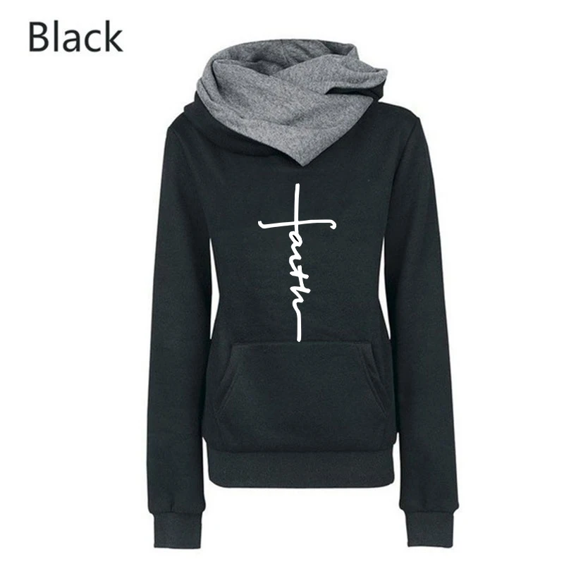 Fashion Women Hoodies Streetwear Casual Sweatshirt Coat Women Full Sleeve Hooded Pullover