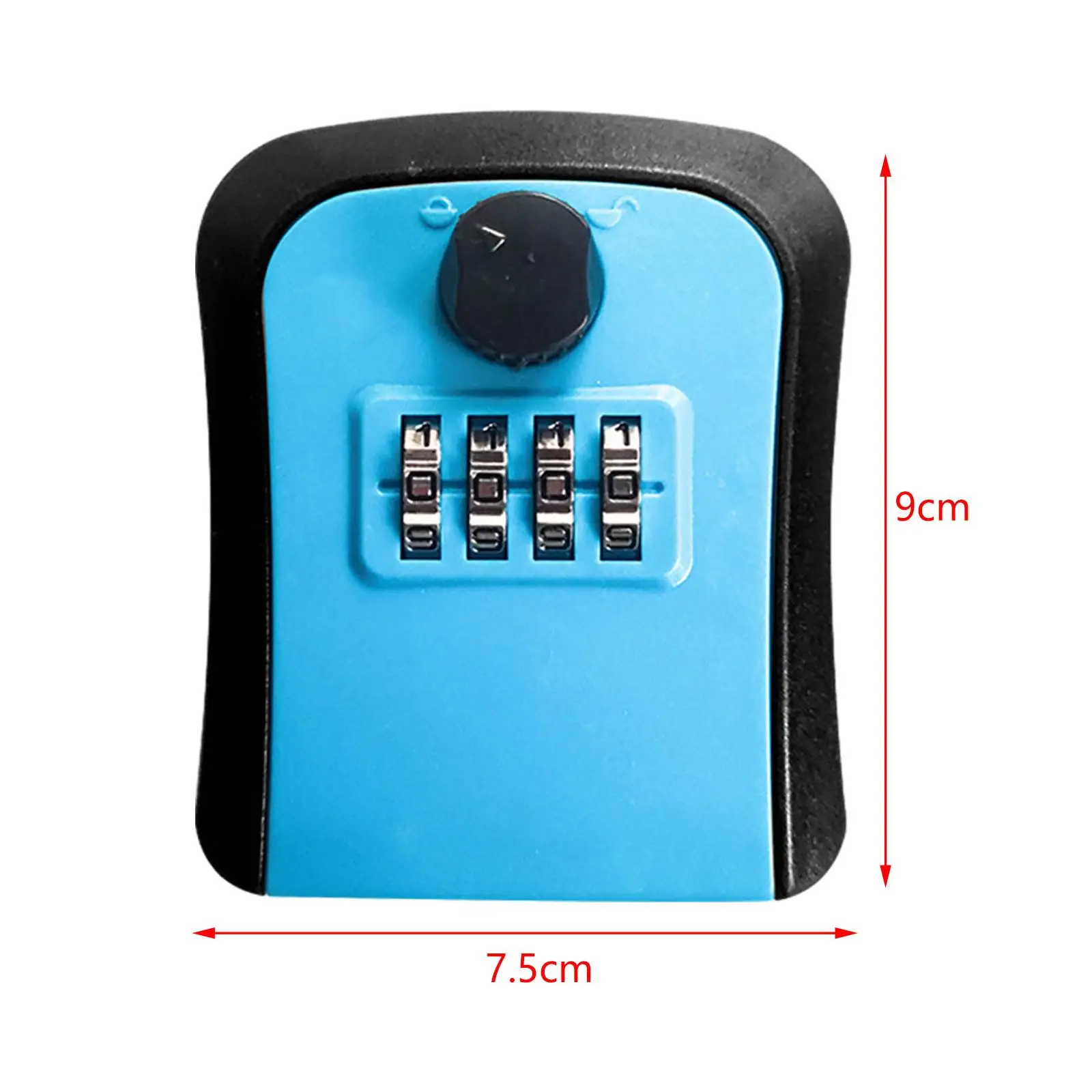 Keys Lock Box Wall Mount Knob Switch Password Lock Box Key Storage Box for Home House Keys Outdoor Garage New House Decoration