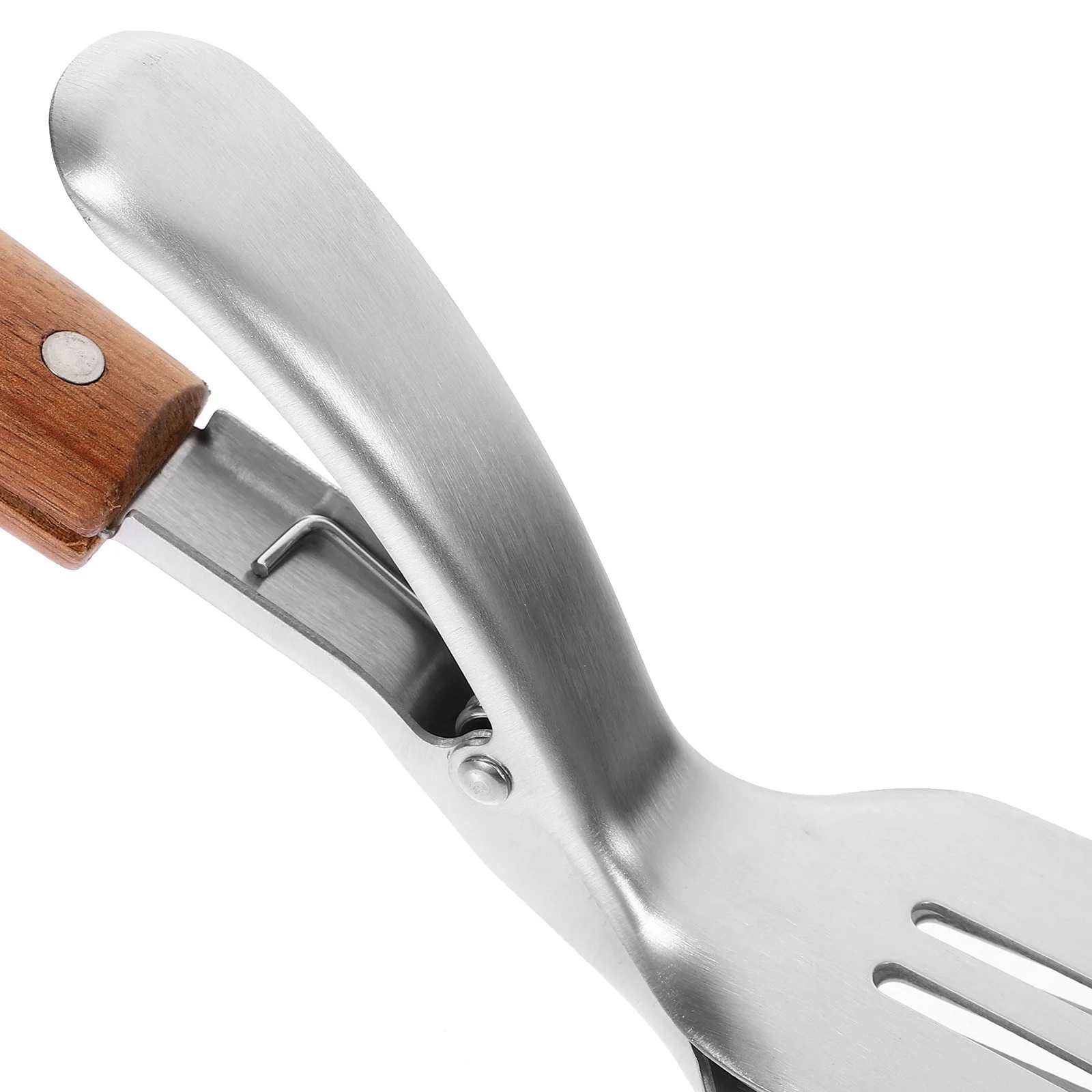 

1pc Stainless Steel Food Tong Kitchen Tongs For Cooking Serving Baked Bbq Buffet Dessert Clamp Reusable Metal Tongs Home