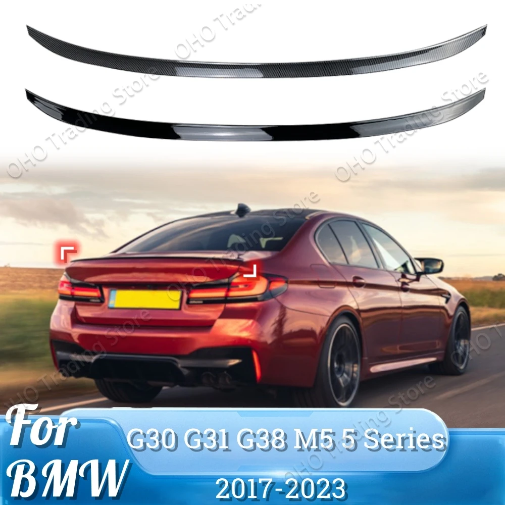 

For G30 G31 G38 M5 F90 For BMW 5 Series 525i 530i 2017 2018 2019 2020 2021 2022 2023 Car Rear Roof Spoiler Wing Body Kit Tuning