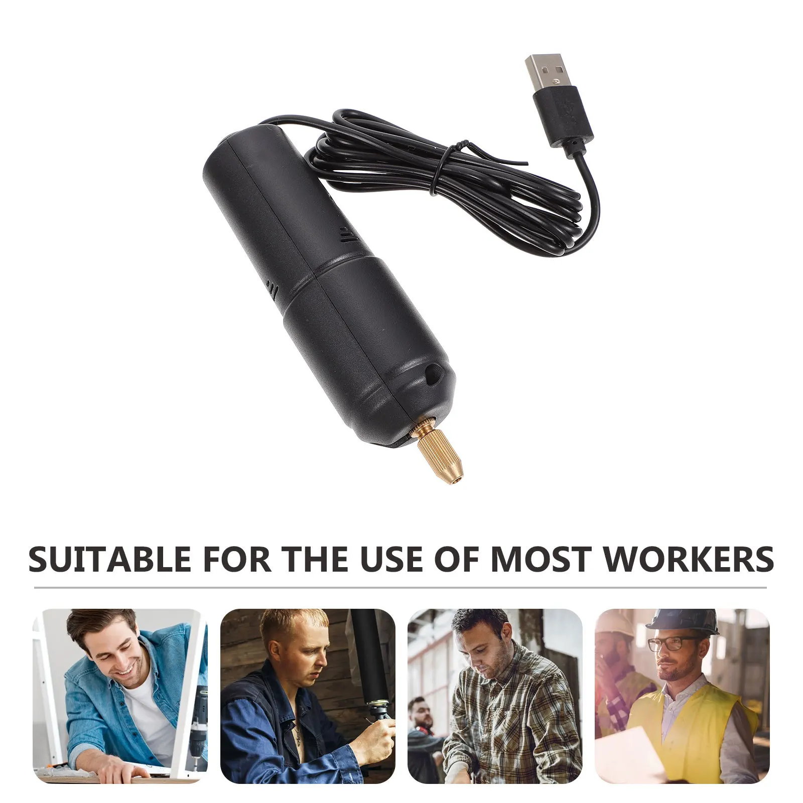 

1 комплект, мини-ручная электрическая дрель, зарядка через USB, портативный маленький жемчужный аэромодельный эпоксидный дырокол, DIY жемчужный эпоксидный перфоратор