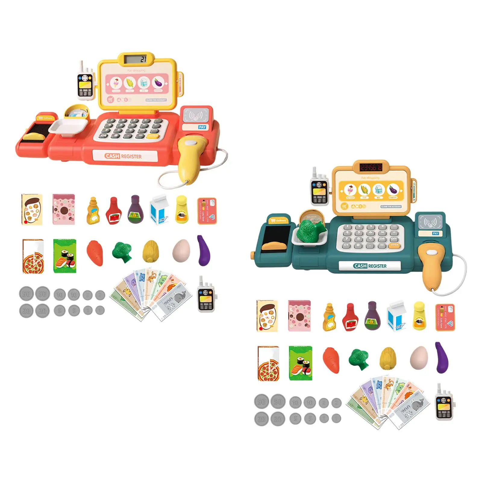 Supermarket Register Play House Toys Store Simulation Supermarket Store