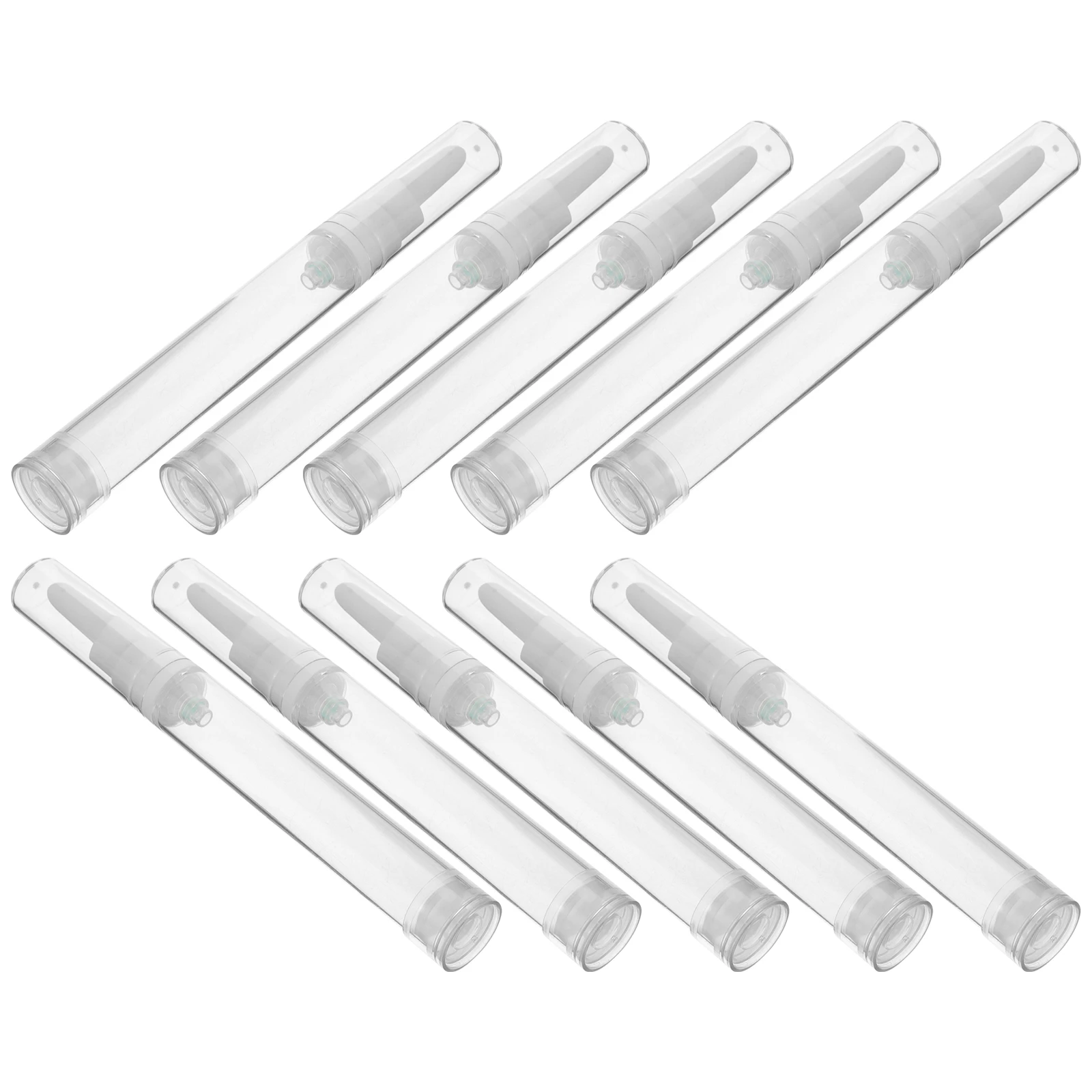 

10 Pcs Eye Cream Vacuum Bottle Airless Pump Jars Empty Bottles Containers for Creams Dispenser