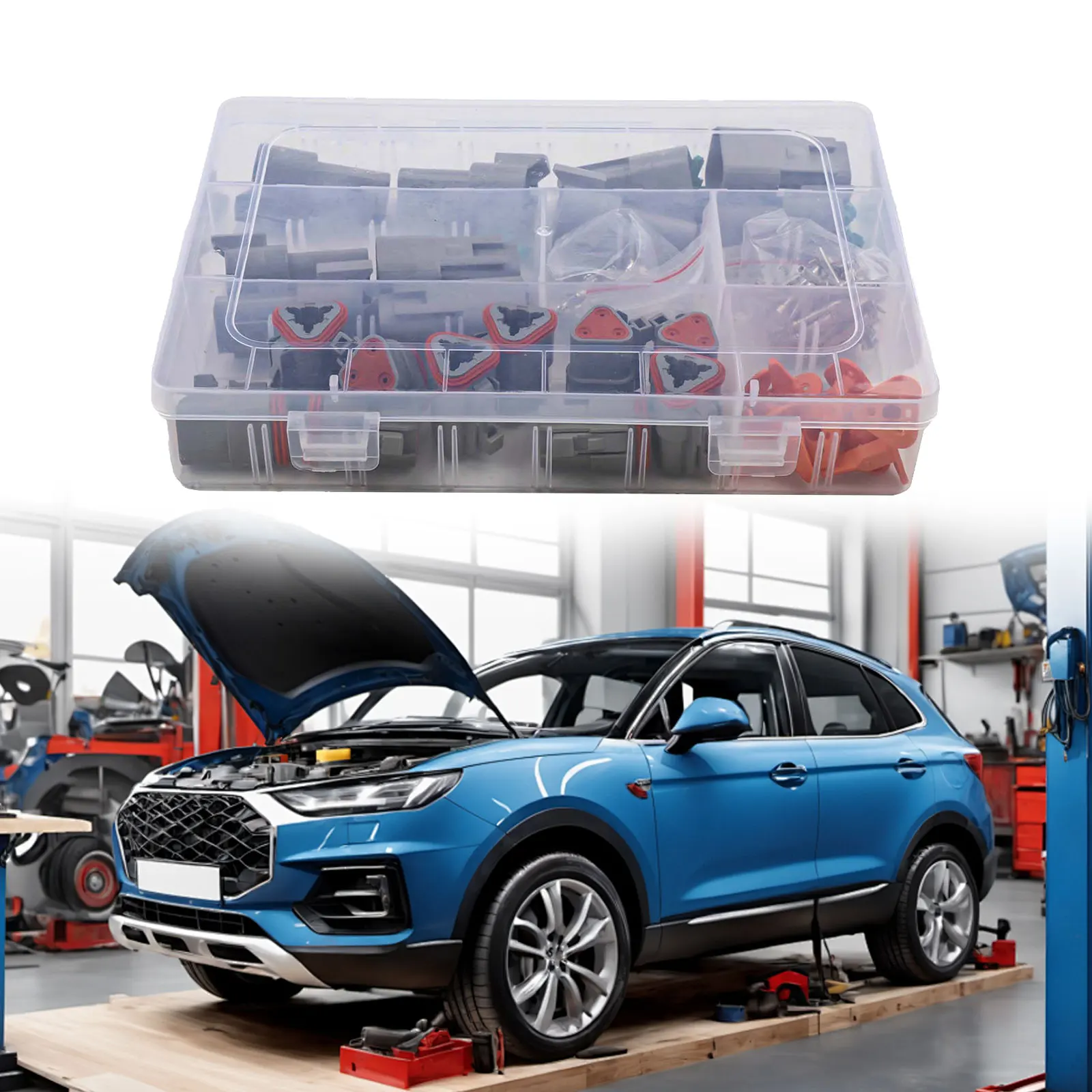 

3-контактные быстрые соединители, упаковка из 10 шт., для автомобильных применений, водонепроницаемые и пыленепроницаемые, для надежной работы