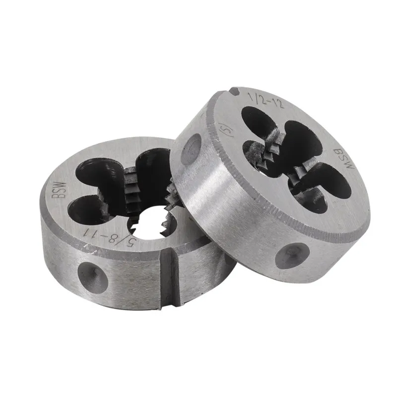 CMCP BSW Thread Die Right Hand 2/32 3/16 1/4 5/16 5/8 1/2 For Mold Machining Metalworking Threading Tool 