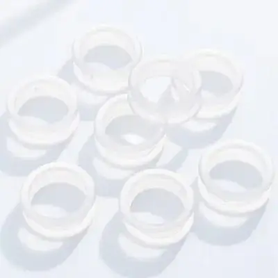 

Pet Scissor Finger Cut Circle Rings Shear Inserts Grooming Clipper Silica Gel Dog Accessories