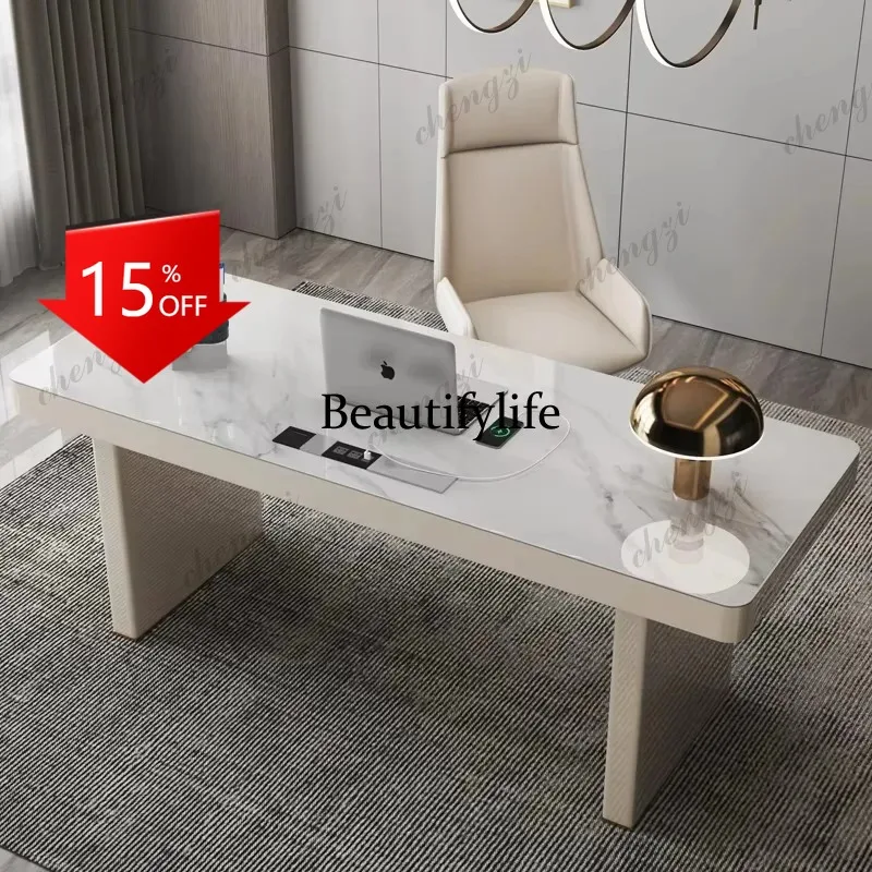G153 Design Storage Computer Desks Rectangular Luxury Writing Living Room Laptop Table Workstations Study Mesa Ordenador Furnitu