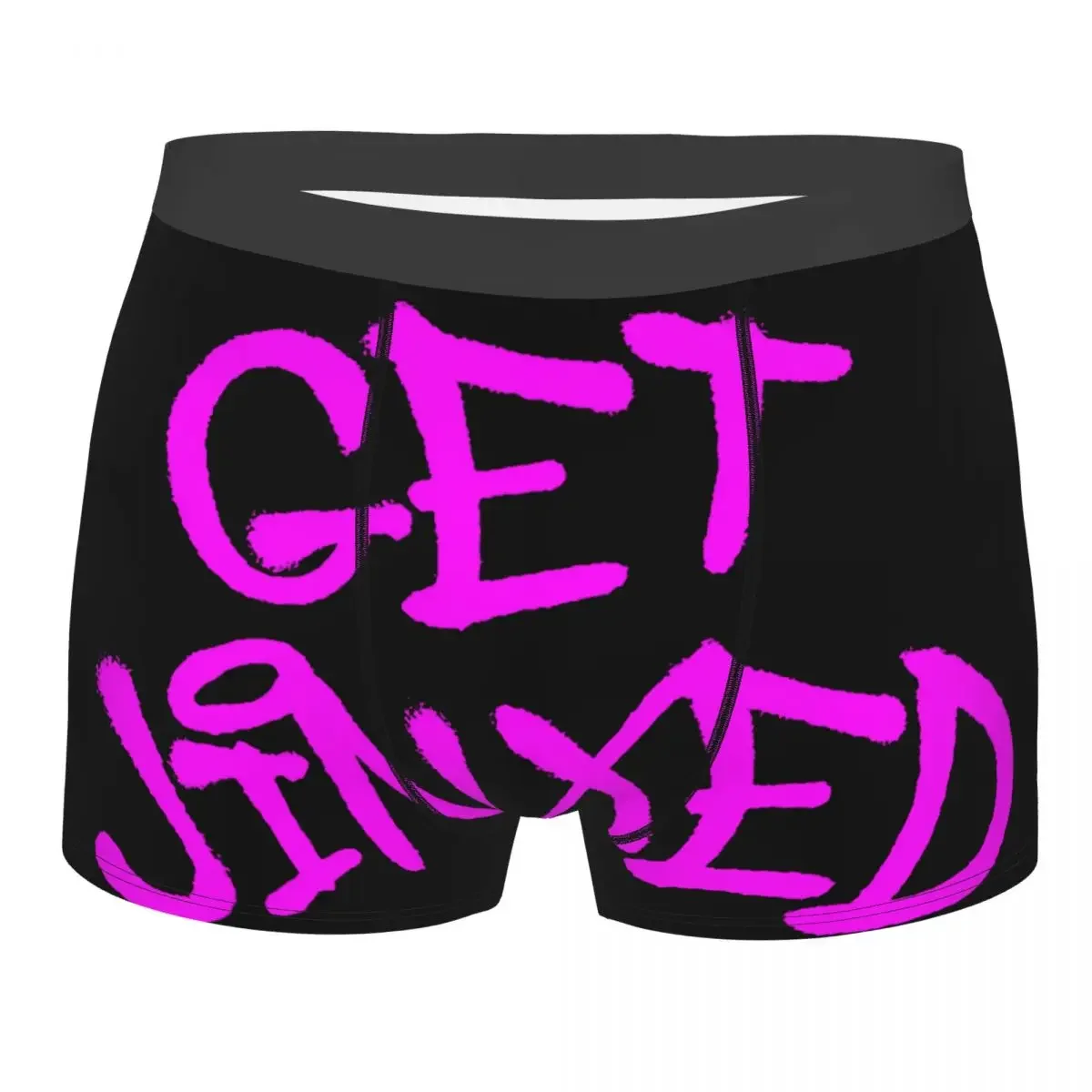 Get Jinxed Cool Men Boxer Briefs Arcane  Animated Breathable Funny Underwear Print Shorts Gift Idea