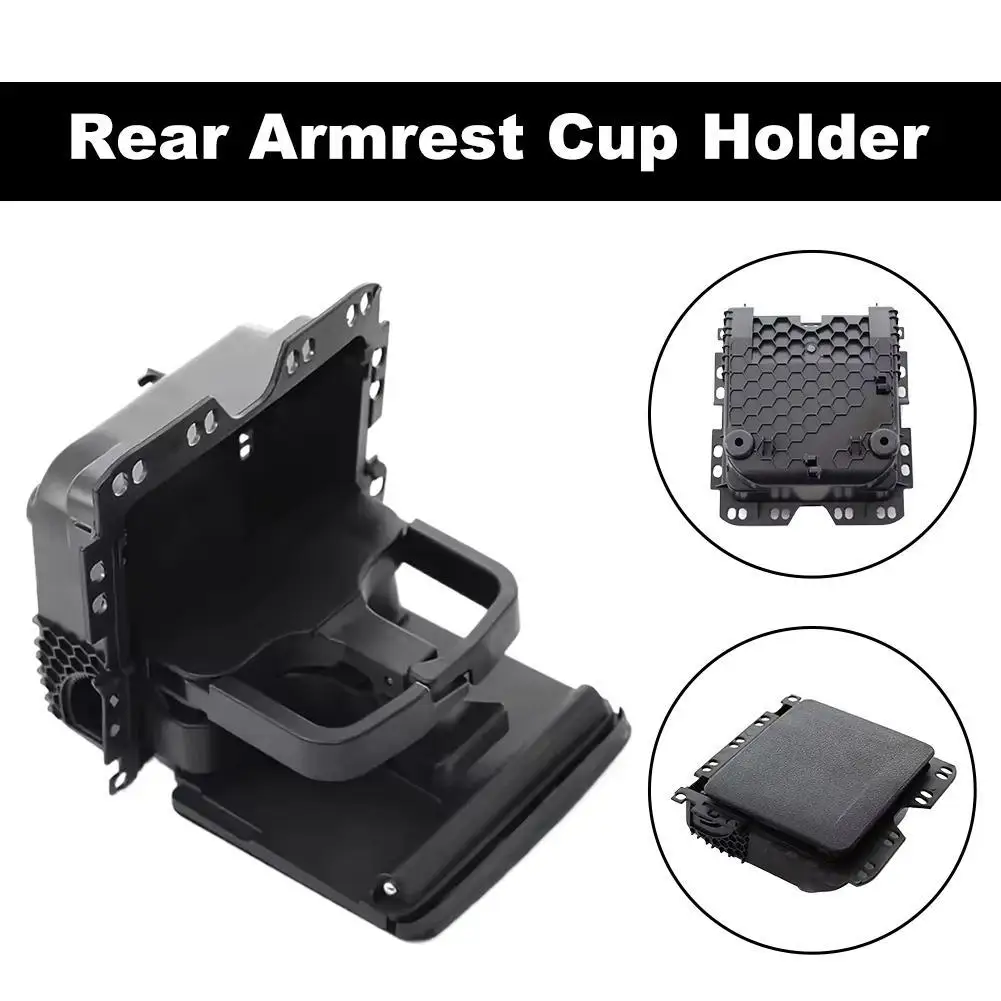 

Задний подлокотник, центральный держатель для напитков для Golf Plus 2012-2014 для Sharan 2011-2017 для Tiguan 2008-2016, задний держатель для напитков