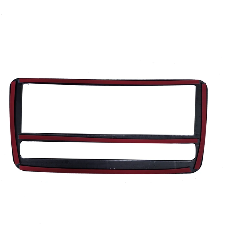 Car Center Control CD Panel Trim Cover For Mercedes Benz GLA CLA A B-Class CLA200 13-19 9 Button Adjust Decor Frame