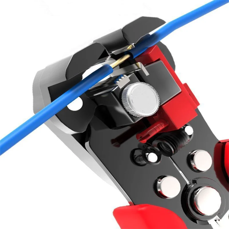 Imagen 4: Herramienta AOKIN para Pelar y Crimpar Cables, Autoajustable, Hexagonal, con Kit de Terminales para Cables