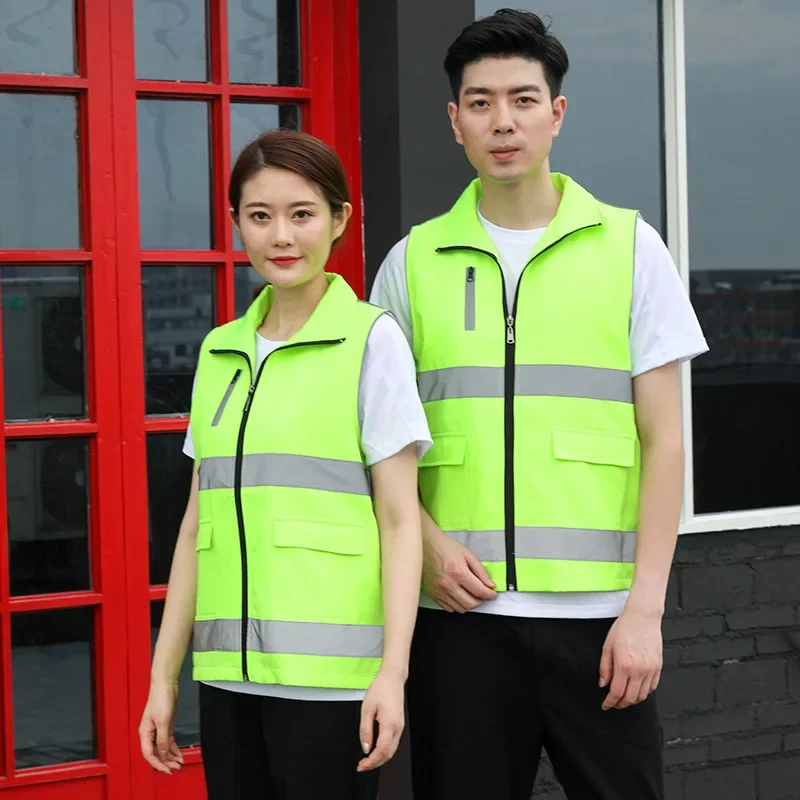 Outdoor Night Riding Running Reflective Safety Vest High Visibility Safety Vest Jogging Outdoor Sports Accessories