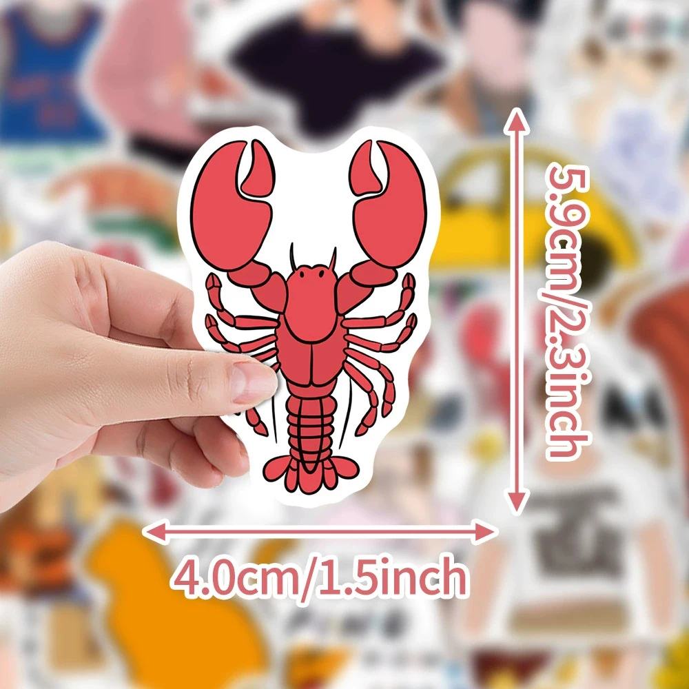 

10/30/50pcs TV Series Friends Graffiti Stickers Cartoon Comedy Sticker Water Bottle Diary Luggage Phone Waterproof Decals Toys