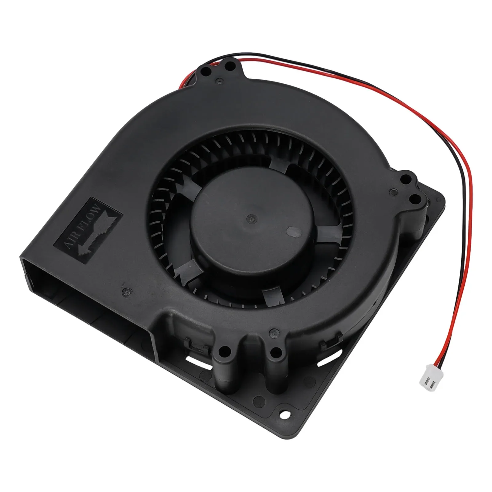 Nuevo ventilador 12032 DC5V12V24V doble bola parrilla Turbo ventilador volumen de aire ventilador centrífugo Turbo DC 5V/12V/24V
