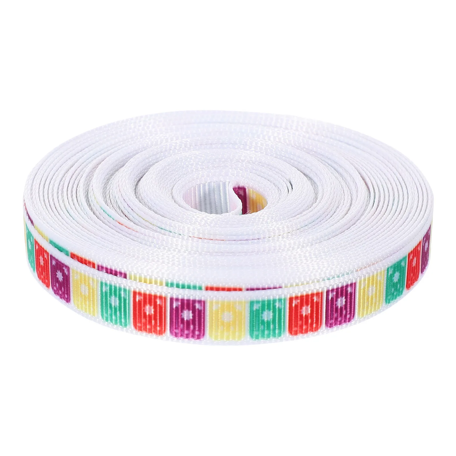 

1 Roll Mexican Gift Ribbon for Wrapping DIY Crafts Party Decor Cinco De Mayo Decoration Ribbon Satin Bow Making