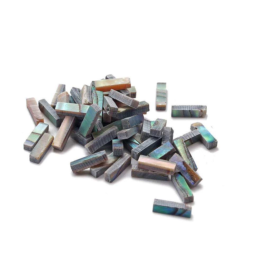 

10Pcs Guitar Fingerboard Sound Dots Natural Abalone Shell Thick Lightweight DIY Decoration for All Guitar Types Smooth Easy