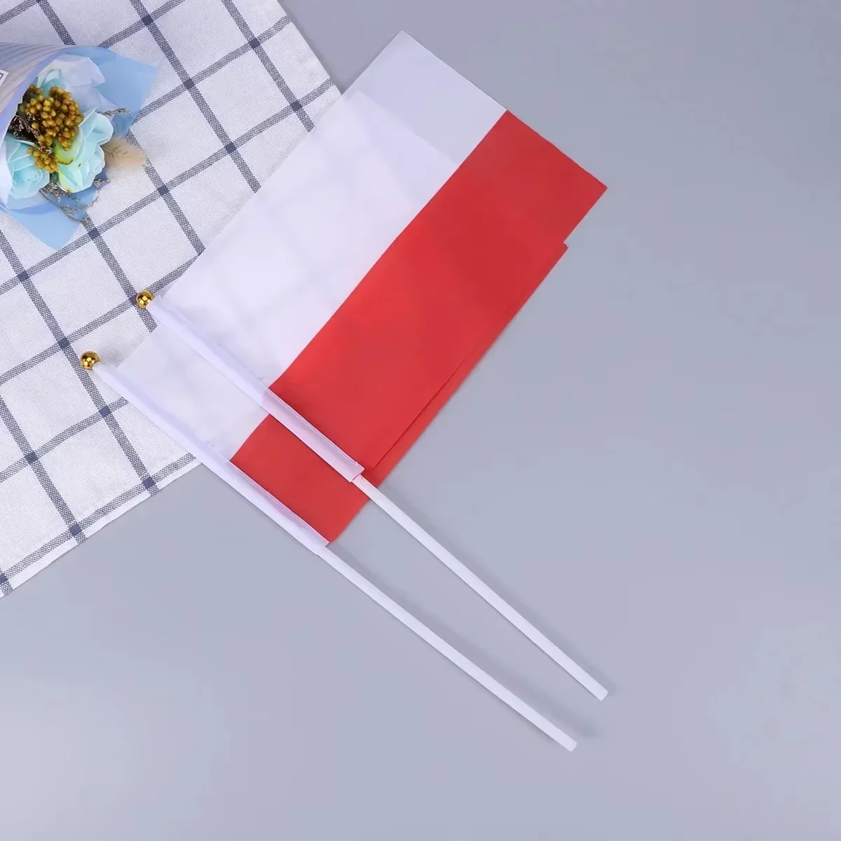 2025 خطوط Oscam 8 خط العلم بولسكا Clines أبيض أحمر يوروبا بولندا 4k 14*21 سنتيمتر العلم أوروبا البولندية مستقرة Flaga #5