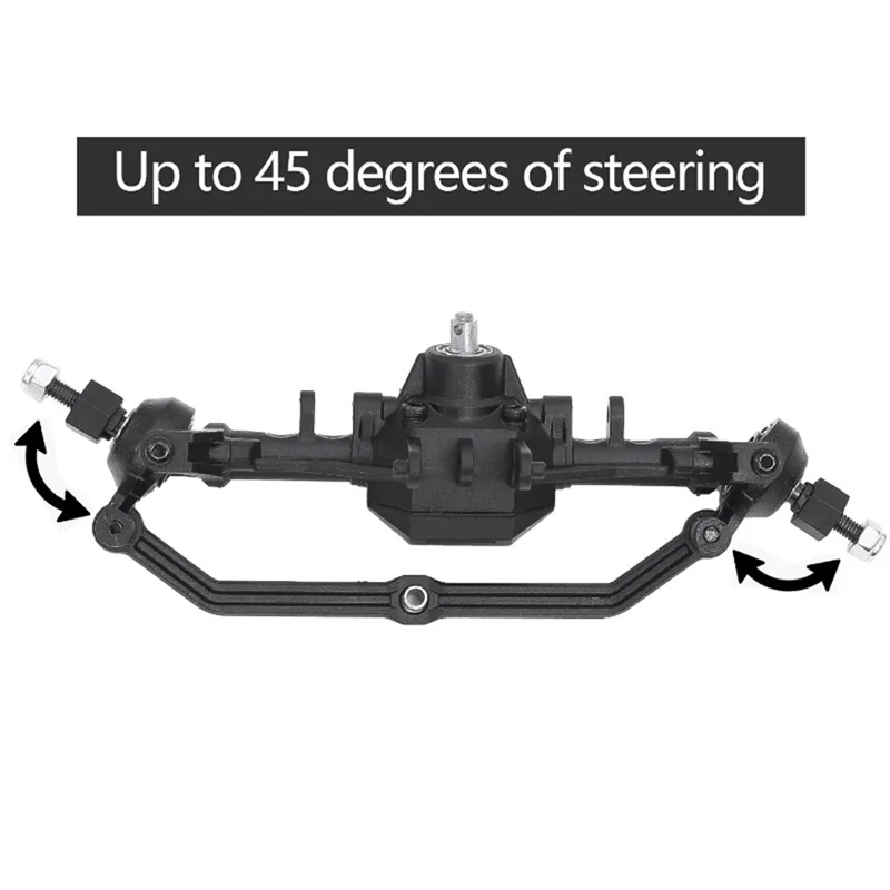 WOWFU-ตรงชุดเพลาสมบูรณ์สําหรับ 1/18 Traxxas Trx-4M RC Crawler อุปกรณ์เสริมอะไหล่อัพเกรด