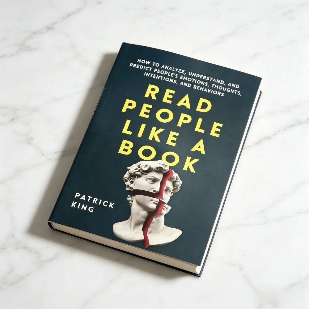 Read People Like a Book Patrick King Adults English Paperback Body Language Psychology Self Help Guide Free Shipping