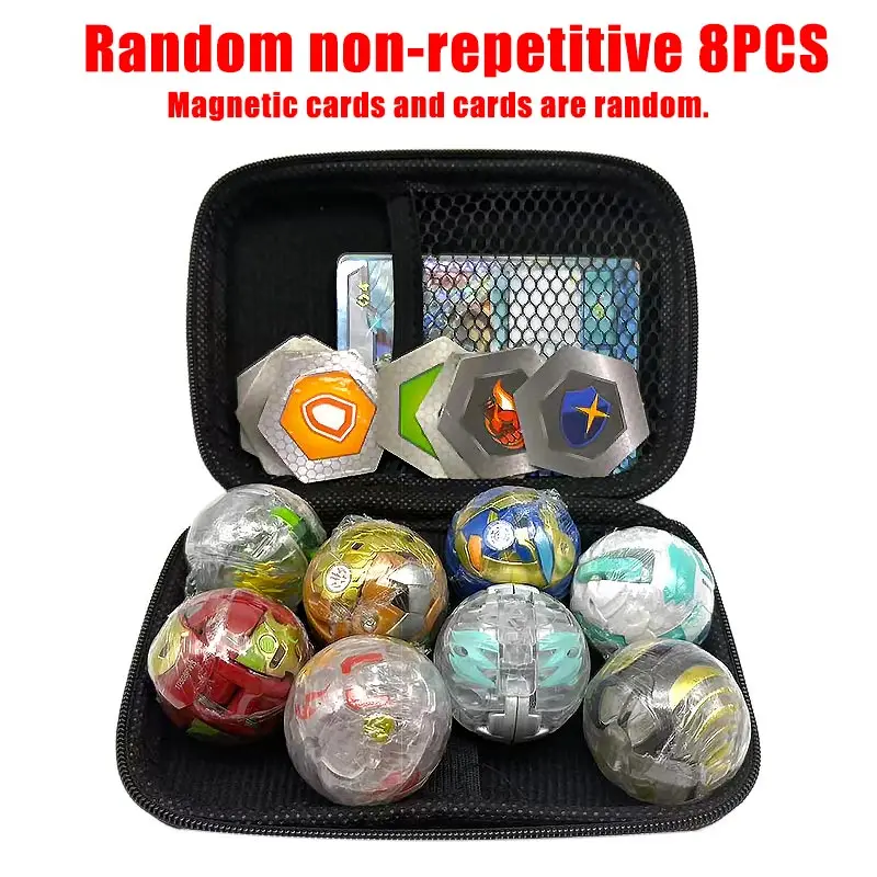 Case Compatible with Bakuganes Figures, BakuCores & Armored Alliance, Geogan Rising Battle Action Figure & Trading Cards