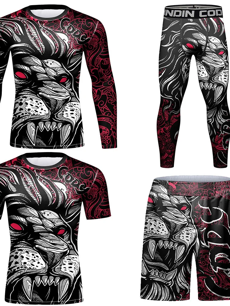

Мужской дышащий спортивный костюм с принтом, футболка с длинными рукавами и длинные брюки, спортивный комплект для отдыха для подростков, для использования в любое время года