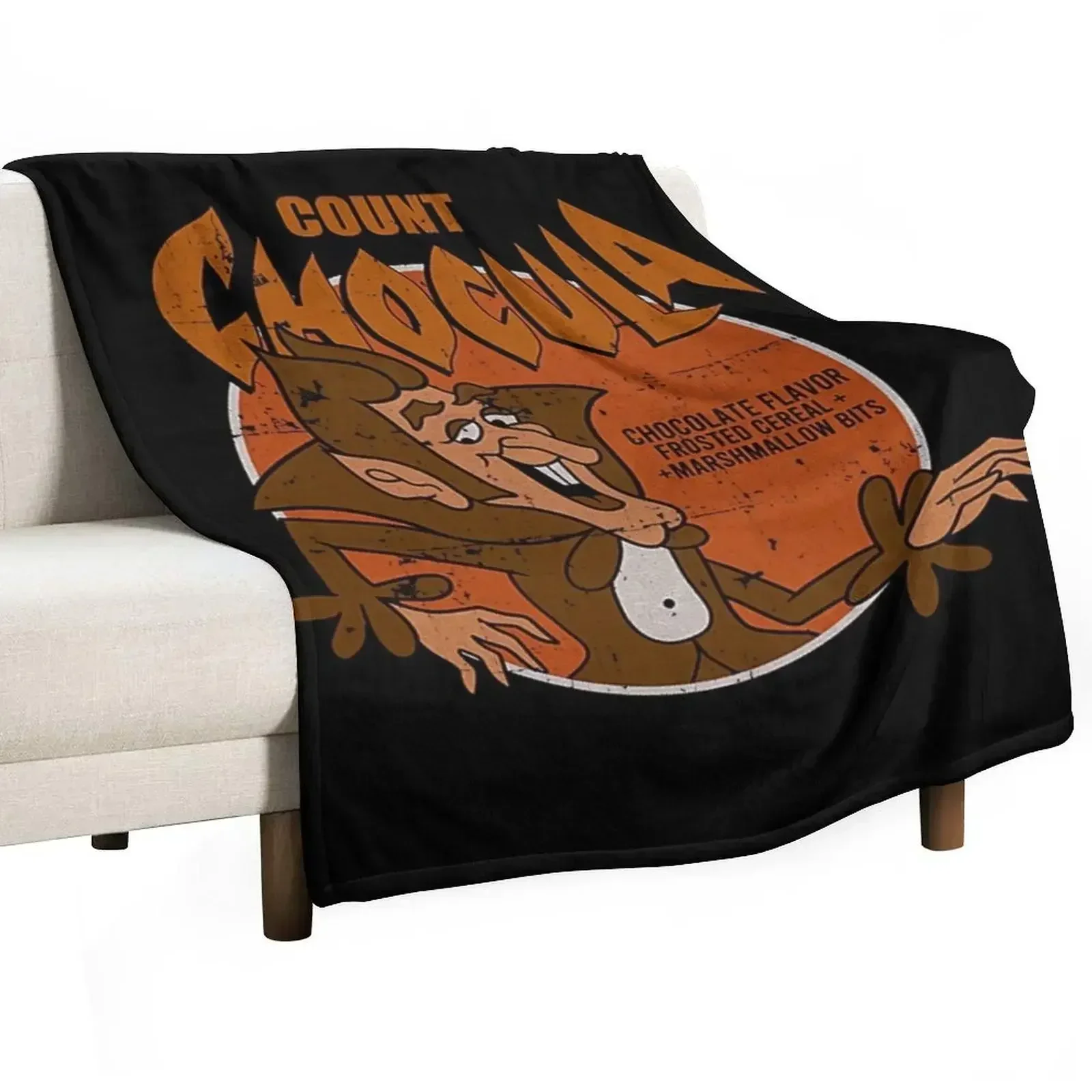 

Vintage Count Chocula Throw Blanket Thins For Sofa Thin Personalized Gift decorative Blankets