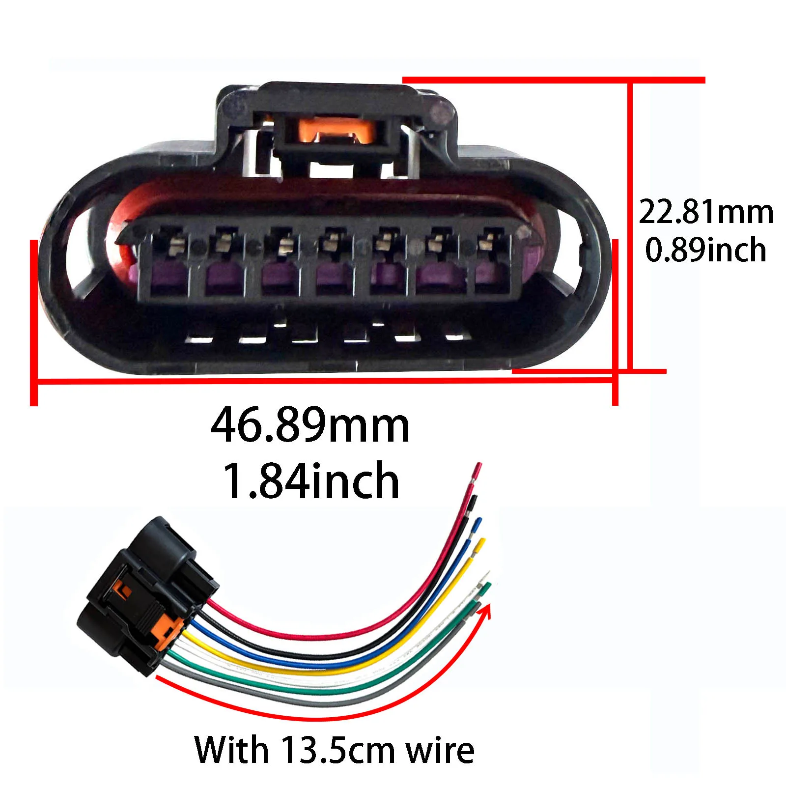 7-контактный разъем катушки для Opel Vauxhall Adam M13 Mokka Insignia Corsa, предварительно смонтированная вилка PP10000888 1930-0958