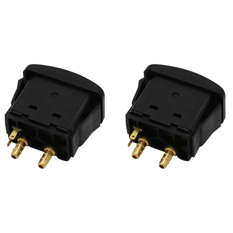 2Pcs Truck Air Pump Control Switch Electric Manual Paddle Valve Truck Seat-Control Air Spring Start