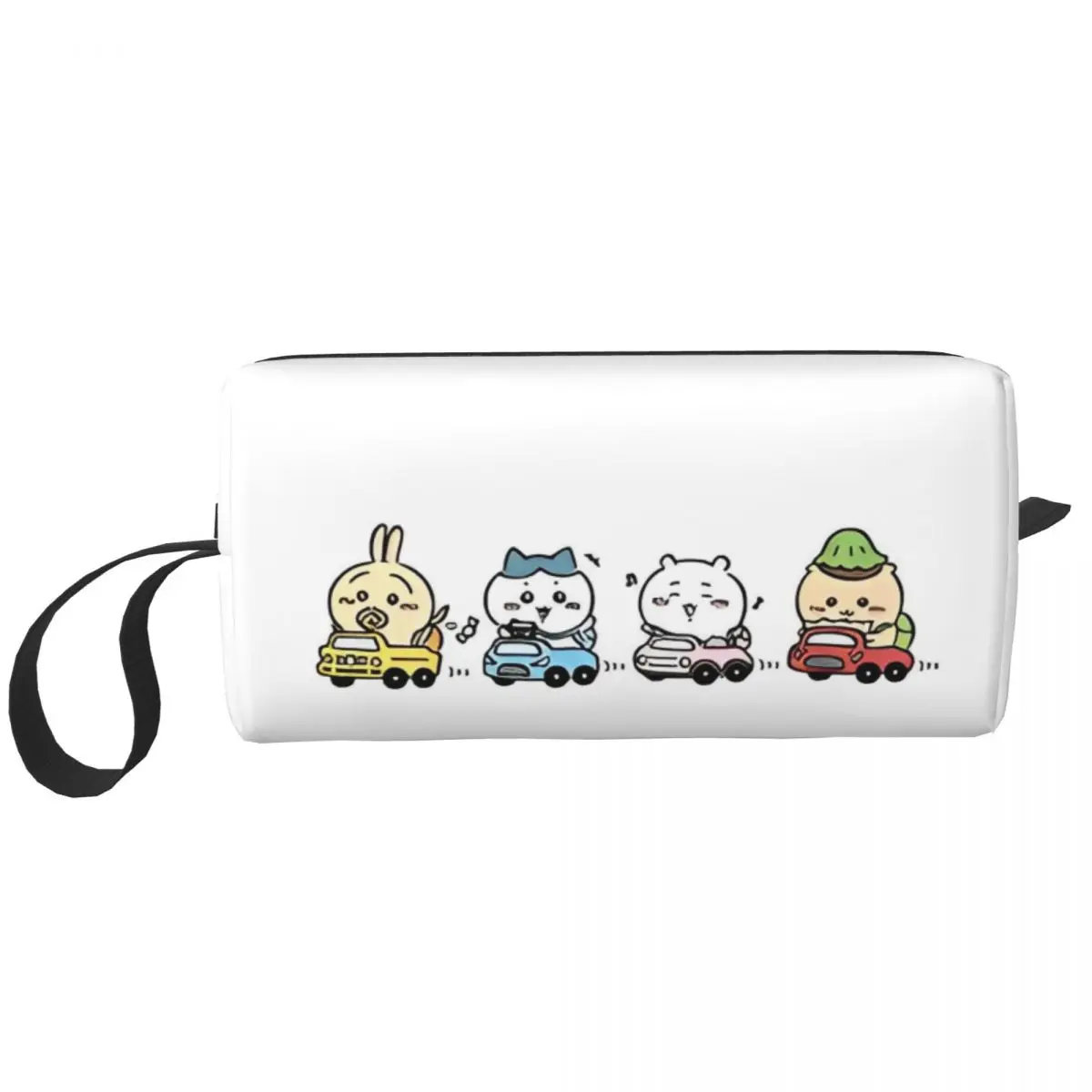 Cute Chiikawa Kawaii Cartoon Cosmetic Bag for Women Makeup Bags Japanese Anime Travel Daily Toiletry Bag Organizer Pouch