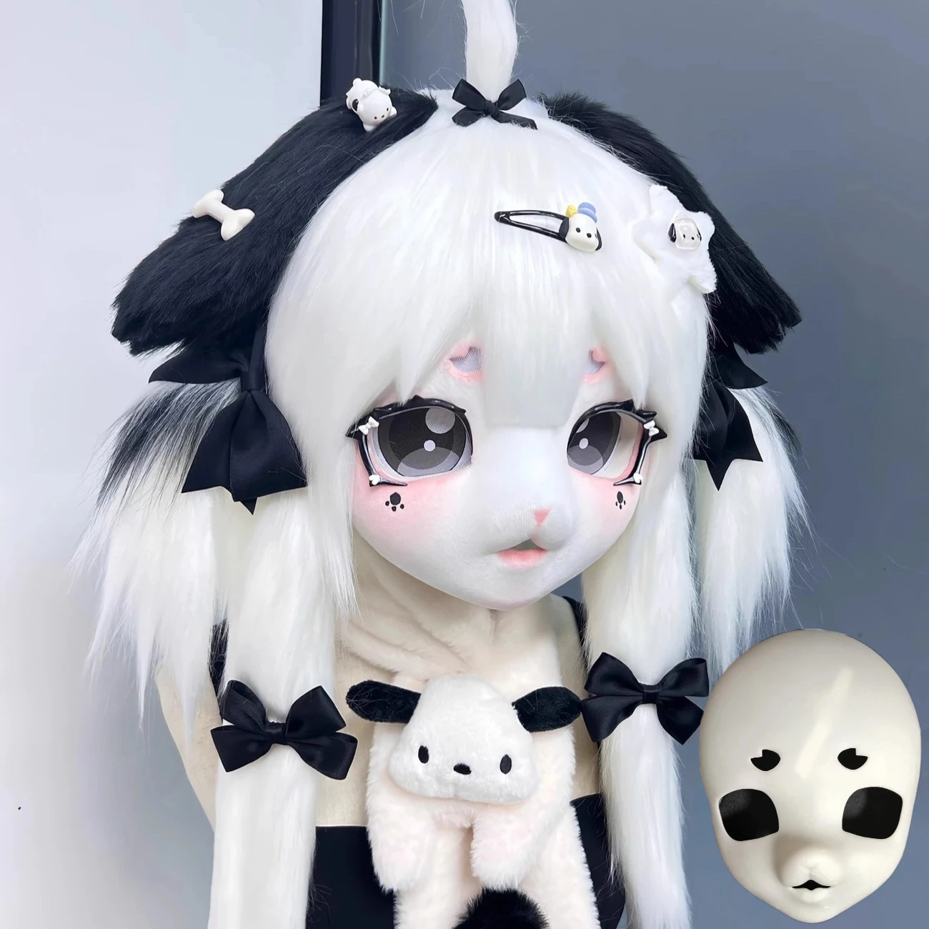 

Kigurumi Base Mask Headbase Furry Cosplay Costume Accessories Cosplay Mask Gentle and Lovely 3D Printing