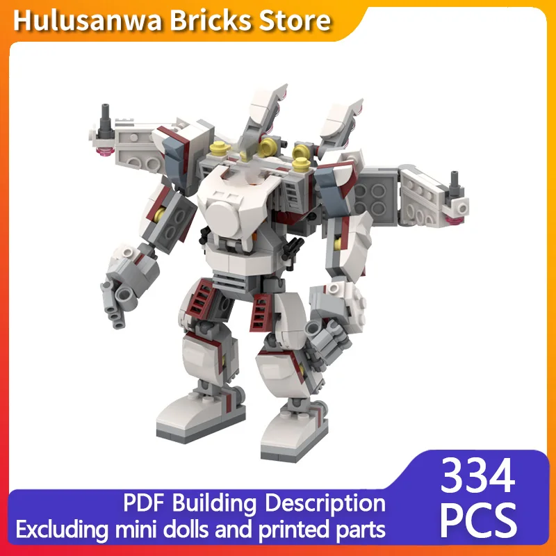 

Classic Combat Mecha Model MOC Building Bricks War Equipment Modular Technology Gifts Holiday Assemble Children Toys Suit