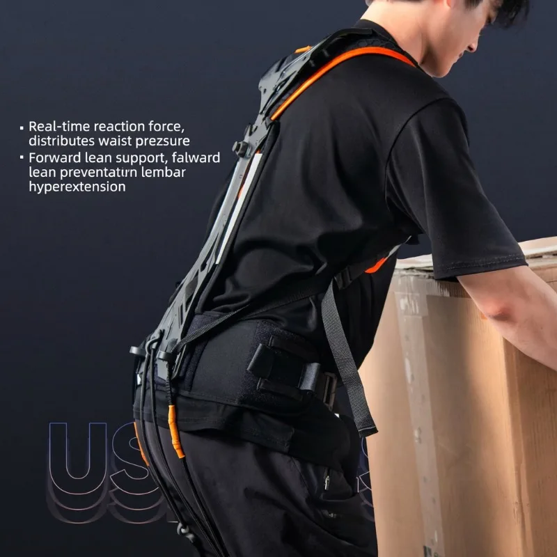 

Dynamic arm support exoskeleton for industrial aerial work, weightlifting assistance system for reducing upper body fatigue