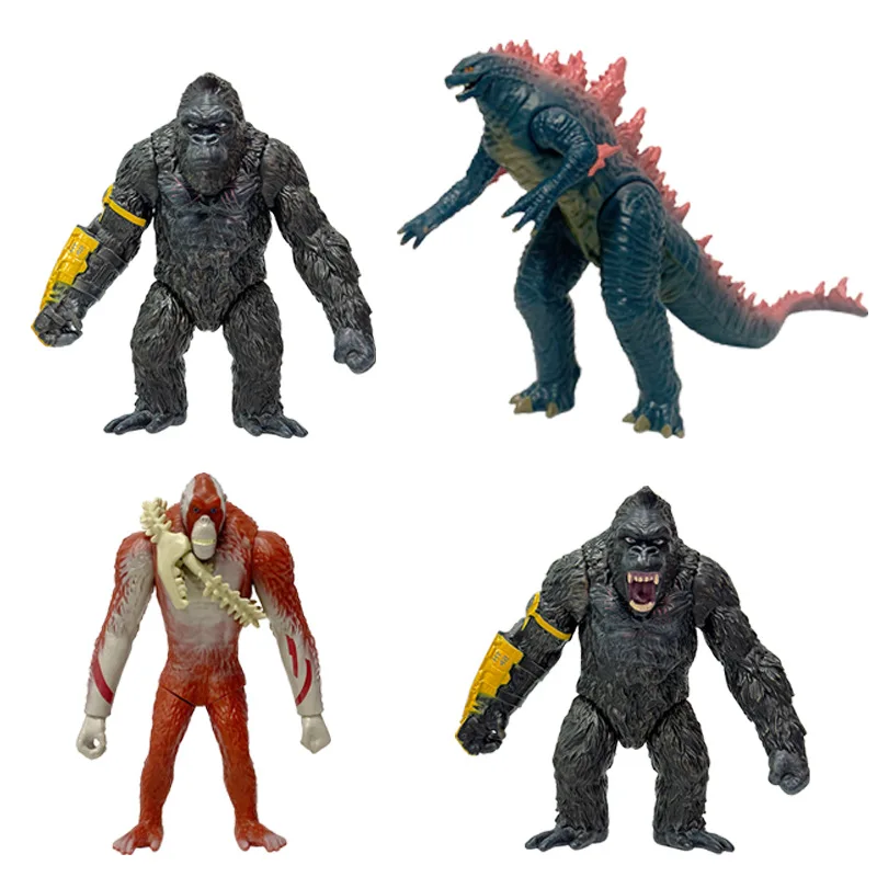 17cm Godzilla Vs King Kong 2 The New Empire Figure Model Gojira King of The Monsters Collection Scale Model Gifts