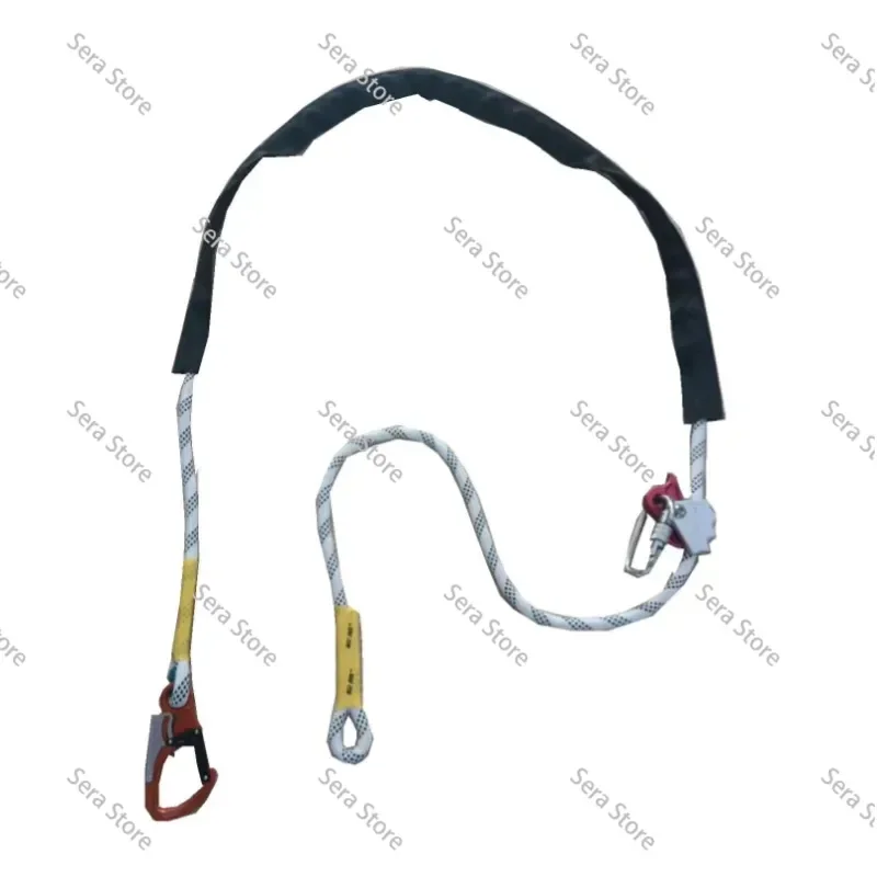 Stop Falling 15kN Equipment Mobile Safety Rope Grab Mountaineering Rescue Fall Protection Safety Rope Grab