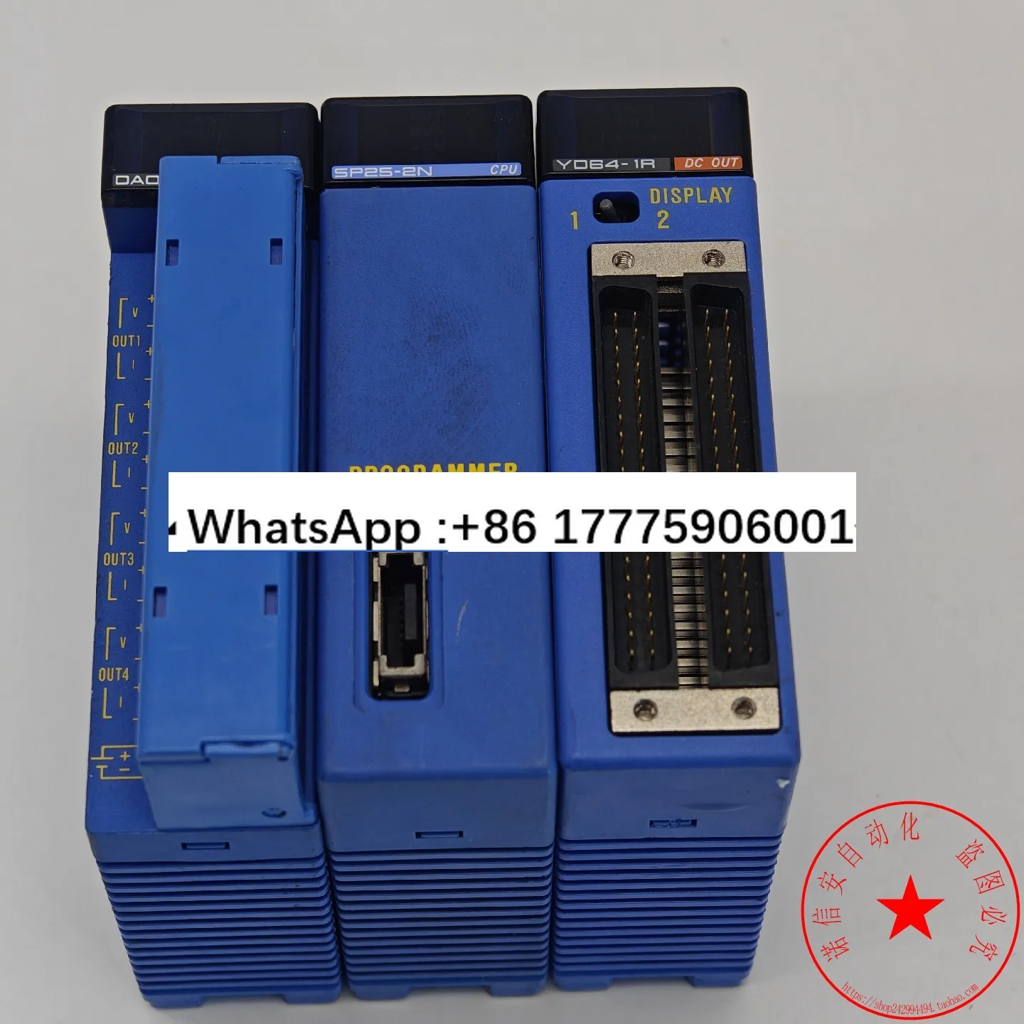 

PLC module F3YD64-1R F3DA04-1N F3SP25-2N disassembly