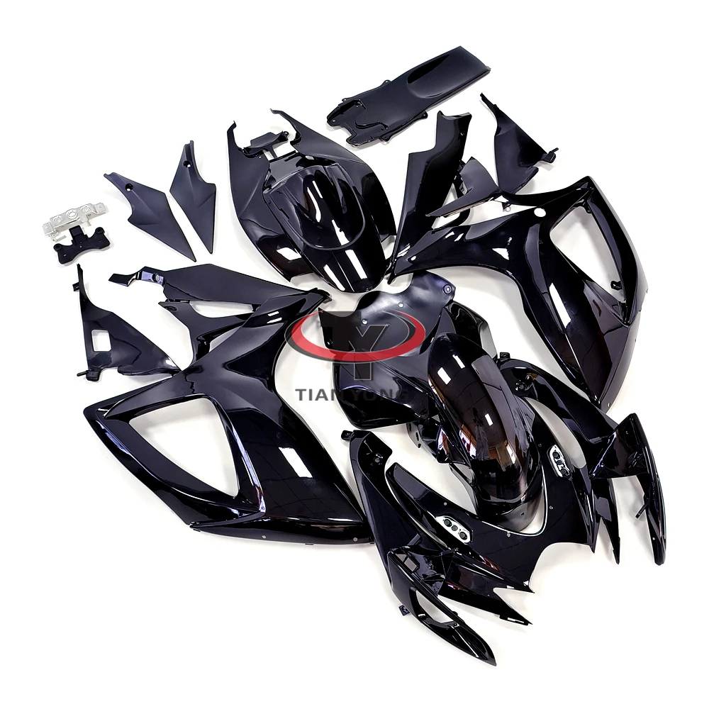 Motorcycle Bodywork Cowling For Suzuki GSXR600 GSXR750 GSXR 600 750 GSX R K6 2006-2007 Full Fairing Kit Bright black