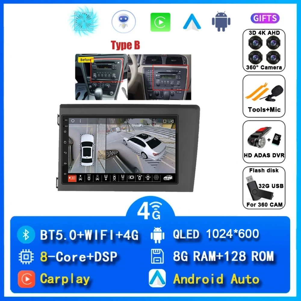 Variant: 8G-128G 360 DVR