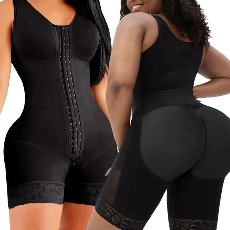 Bodyshaper Fajas Colombian Full Body Shapers Reducing and Shaping Girdles for Women Post Surgery Slimming Girdles Flat Stomach