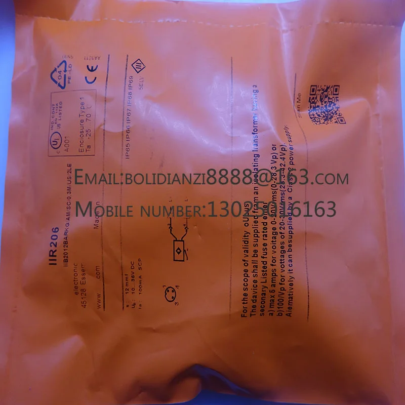 

New sensor for IIR212 IIR204 IIR203 IIR205 IIR206 IIR207 IIT228 In stock