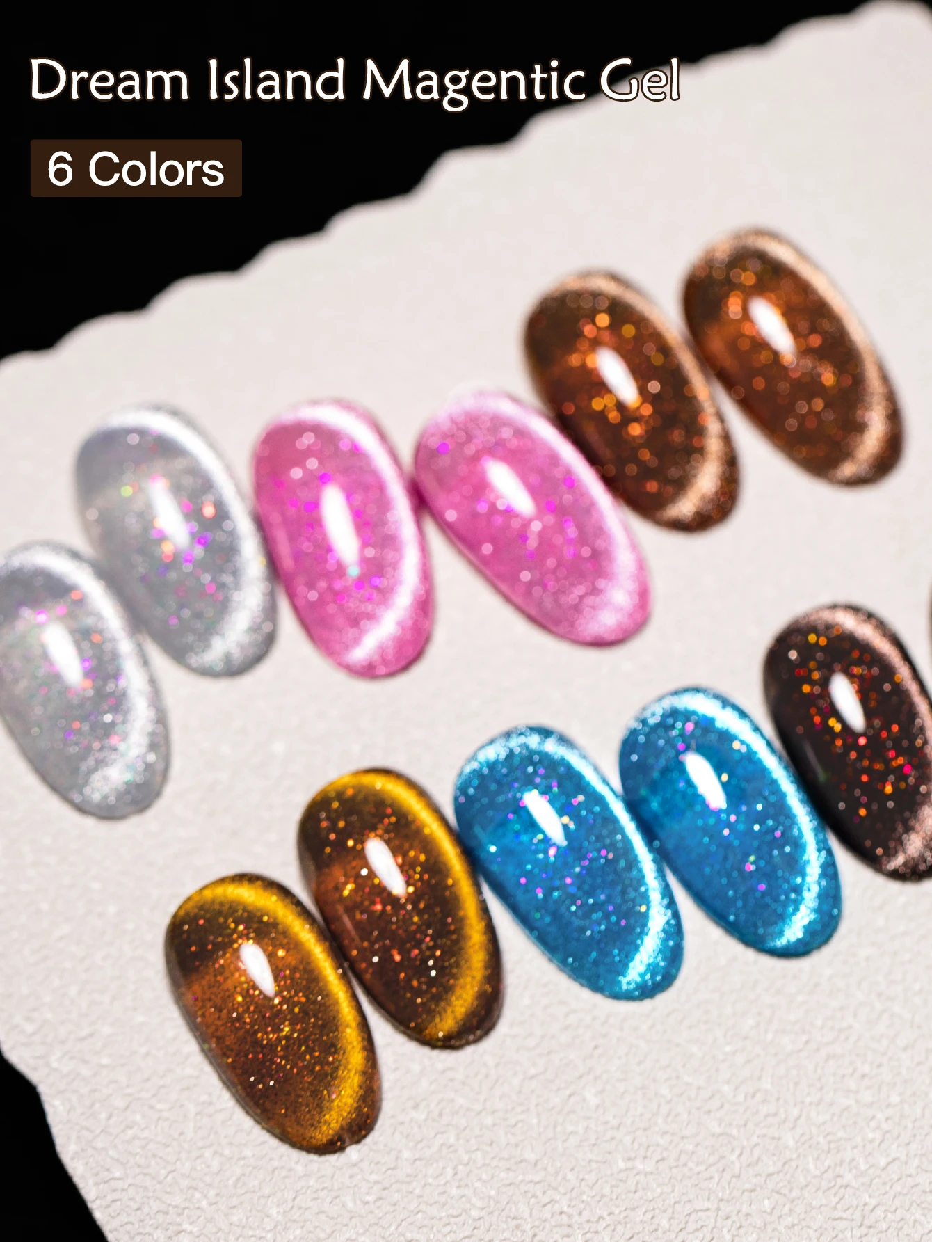 7ml MTSSII Dream Island Magnetic Gel Nail Polish Semi Permanent Soak Off UV LED Nail Art Varnish Manicure Design HEMA/TPO FREE