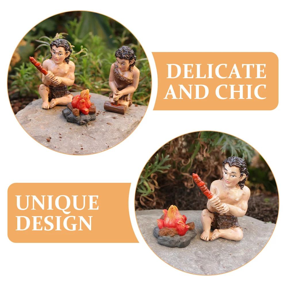 

1 set 1 Set Resin Craft Mini Garden Decor Micro Landscaping Ornaments For Bonsai Terrarium Desktop Garden Statue