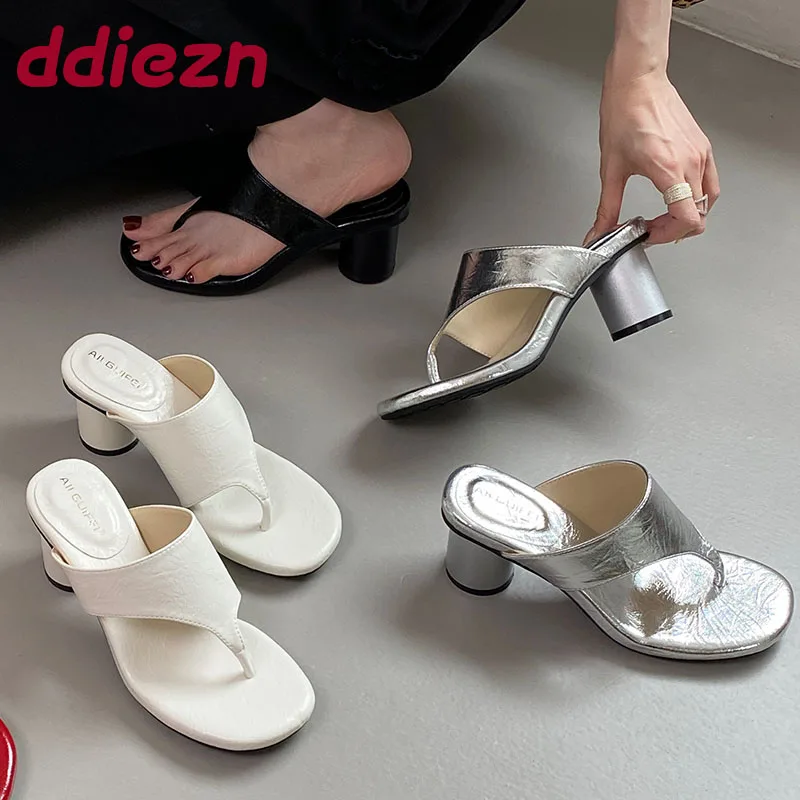 

Красная обувь, модные женские тапочки на круглом каблуке, женские шлепанцы, элегантные женские тапочки на каблуке, сандалии, шлепанцы, туфли-лодочки