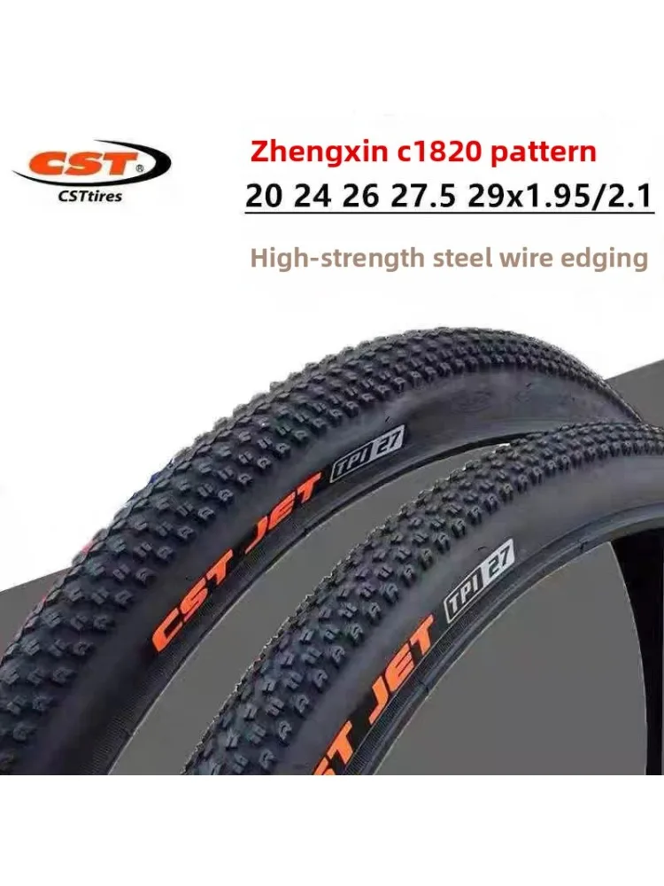 AliExpress NONE CST Mountain Bike tires C-1446 C-1820 Wear-Resistant 20 24 26 27.5 29inch 1.75 1.95 2.1 Bicycle Outer Tyre