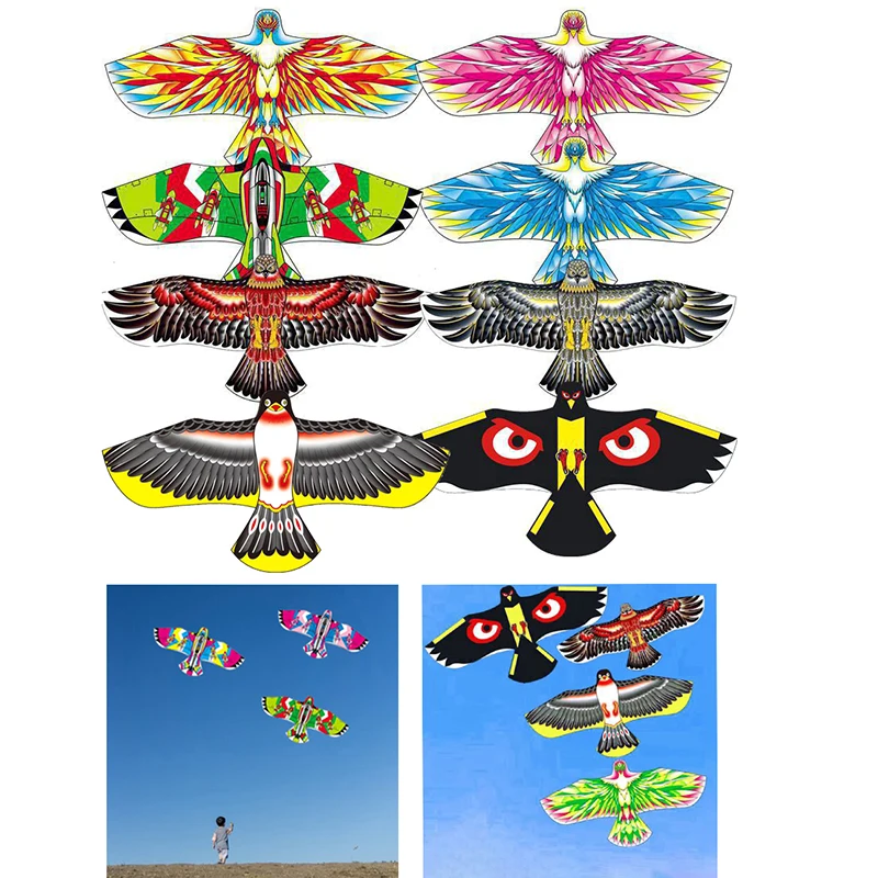 

1.2m Eagle Phoenix Kite Line Large Eagle Flying Bird Kites Children Gift Family Trips Garden Outdoor Sports DIY Toy