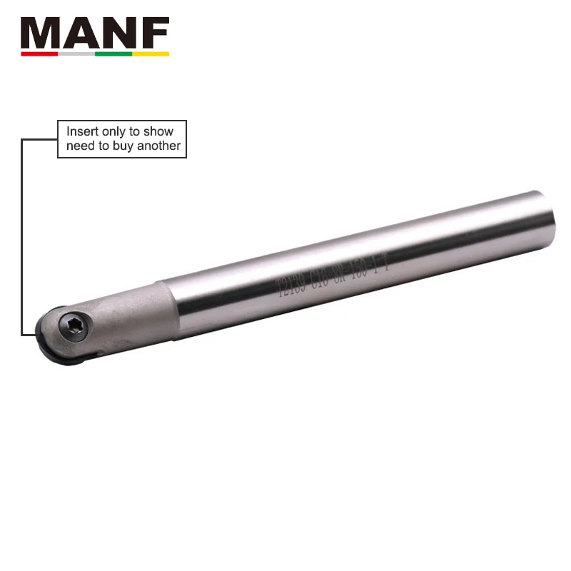 MANF T2139 T2139C25-8R-250-1T Cấp Cối Xay Loại Bóng Arbor Giá Đỡ Carbide Dạng Máy Tiện Bằng Máy CNC Máy Biến Dụng Cụ