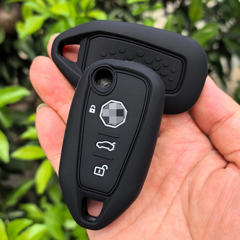 سيليكون سيارة الوجه مفتاح القضية غطاء ل MG Roewe 350 350i 550 550i 750 950 W5 MG4 MG7 عن بعد قذيفة حامي المفاتيح الملحقات #5