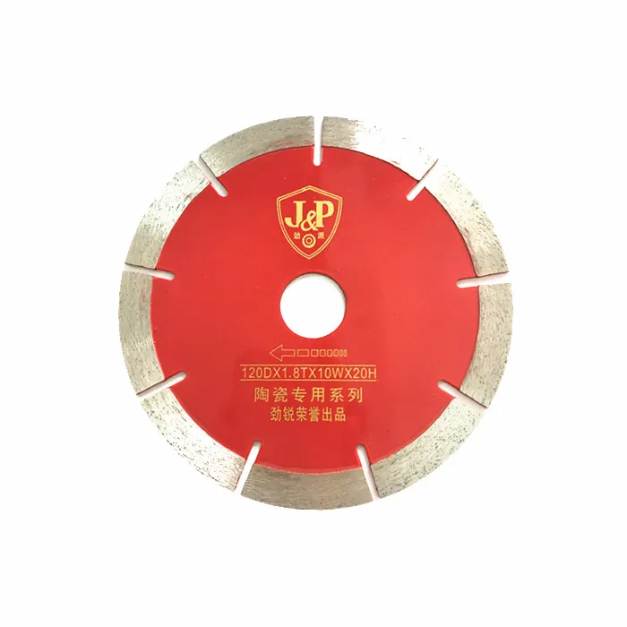 

10pcs 120Dx1.8Tx10Wx20H Diamond Saw Blade for Cutting Granite Marble Porcelain Angle Grinder Ceramic Tile Cutting Disc