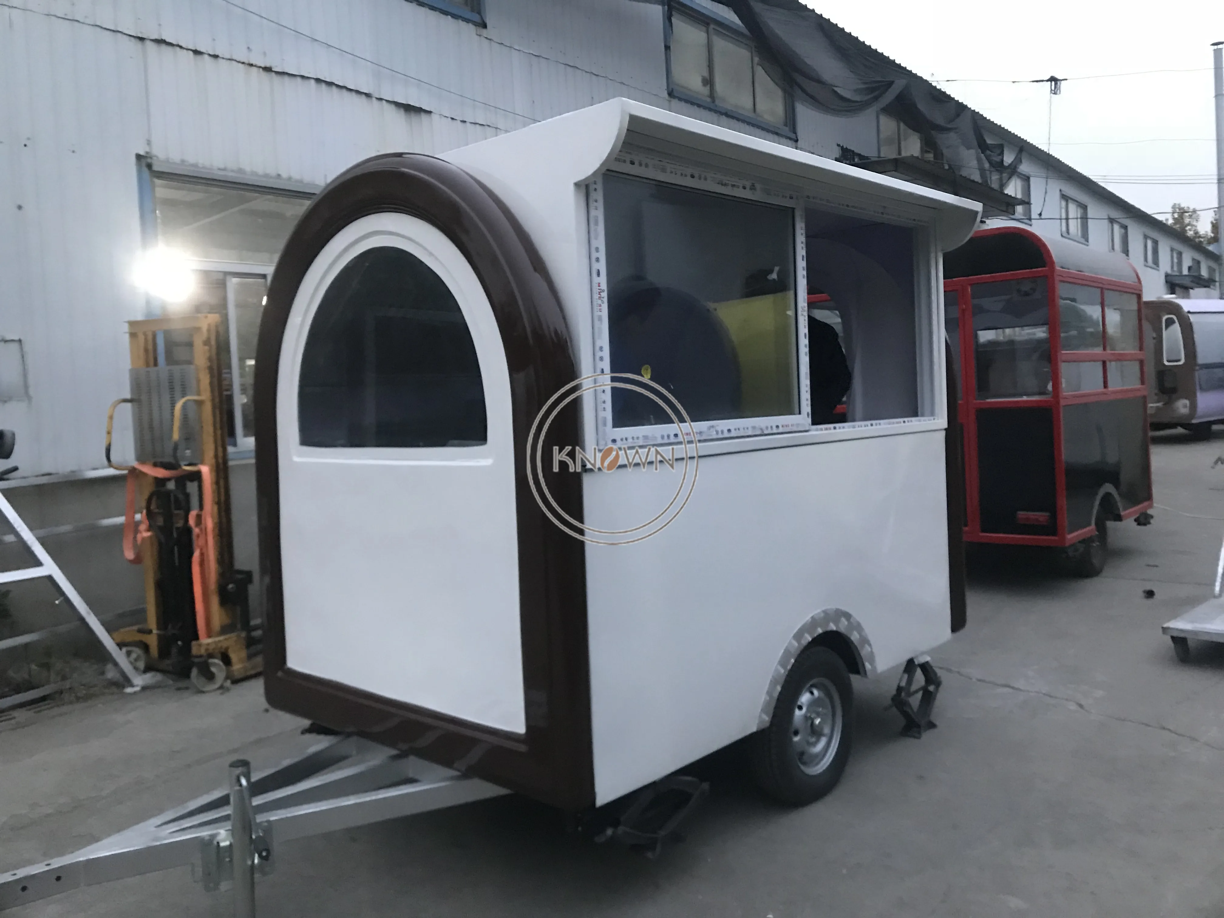 Mobile Food Trailers United States Standards Indoor Kiosk for Food and Behevrag  Australia Empty Body for Sale